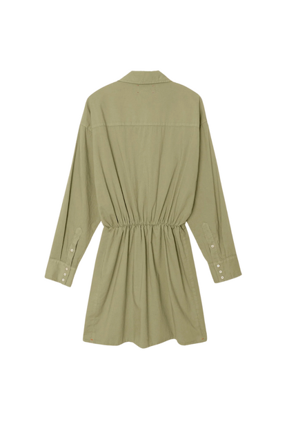 Dark Seagrass Loulou Dress