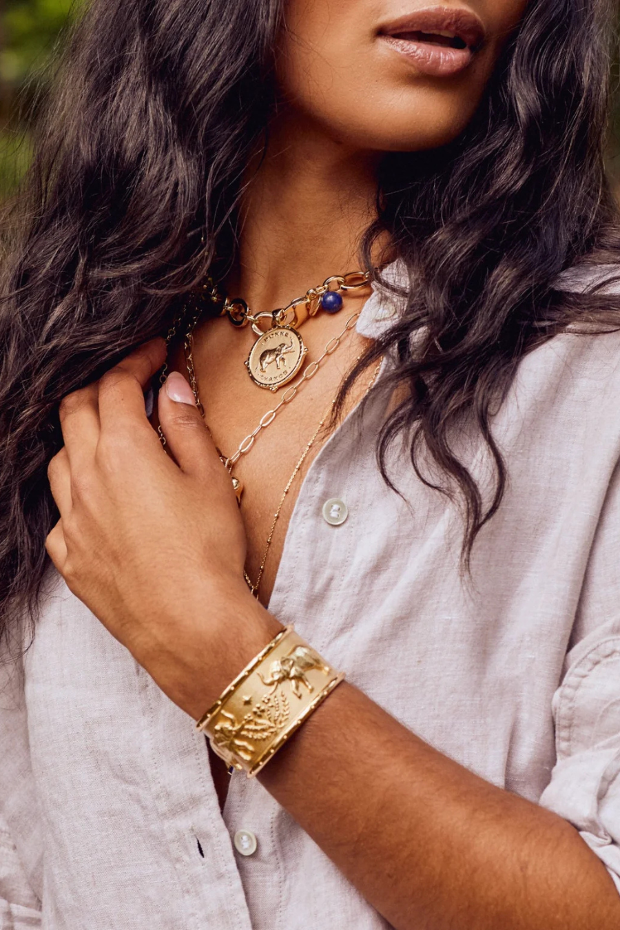 Lucky Bonne Chance Cuff