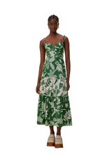 Tropical Forest Soul Midi Dress