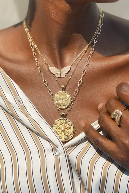 HOPE JW Original Pendant Coin Necklace