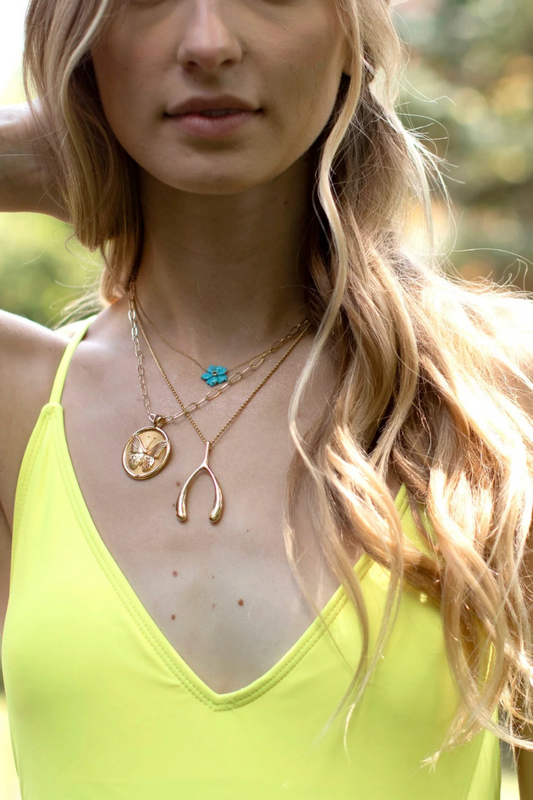 FREE JW Original Pendant Coin Necklace