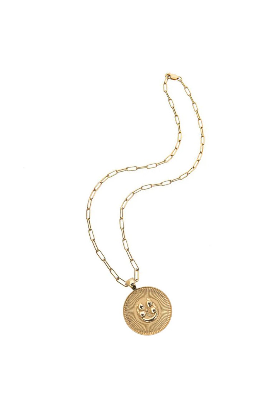LUCKY JW Original Pendant Coin Necklace