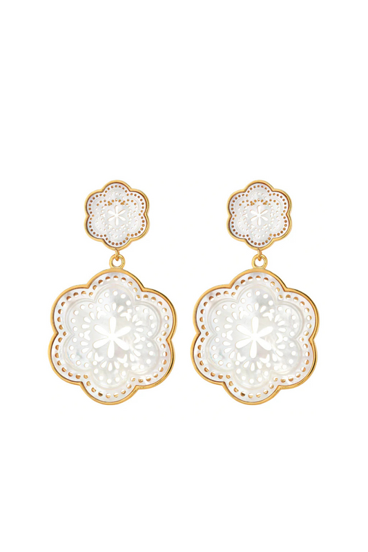 Large Tamarin Drop Earring