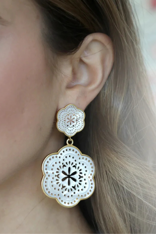 Large Tamarin Drop Earring