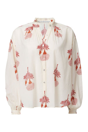 Poet Tea Rose Blouse