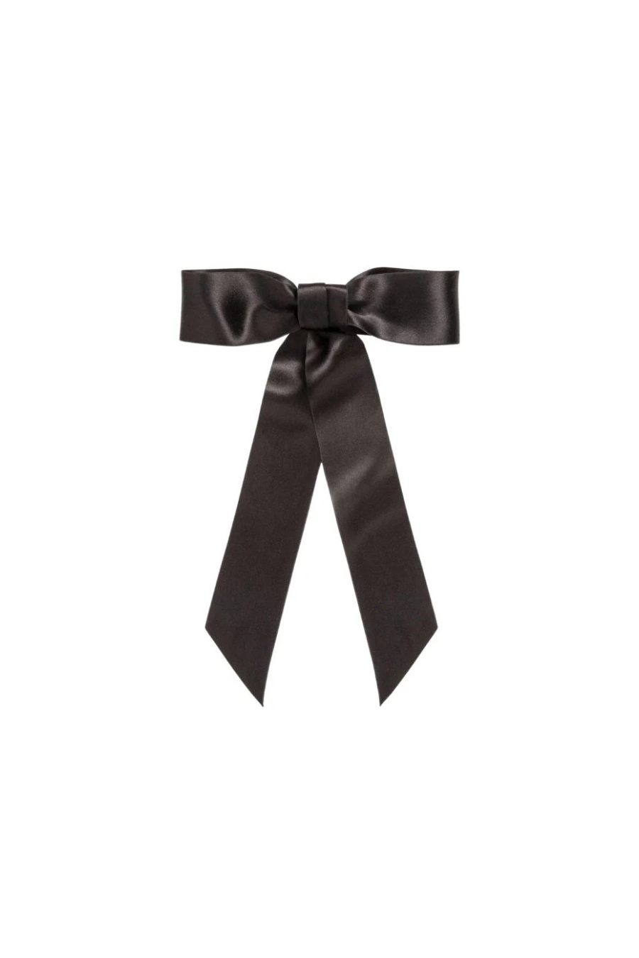 Sasha Bow Barrette in Black