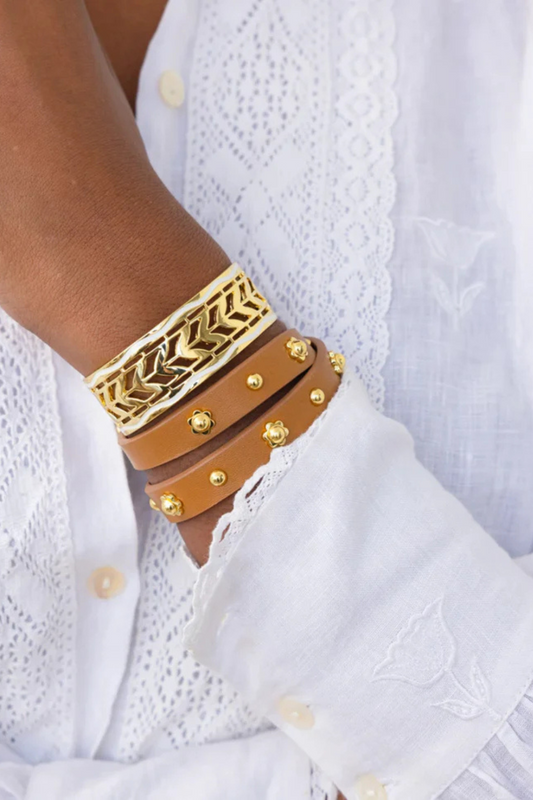 Skinny Cala Cuff in Ivory