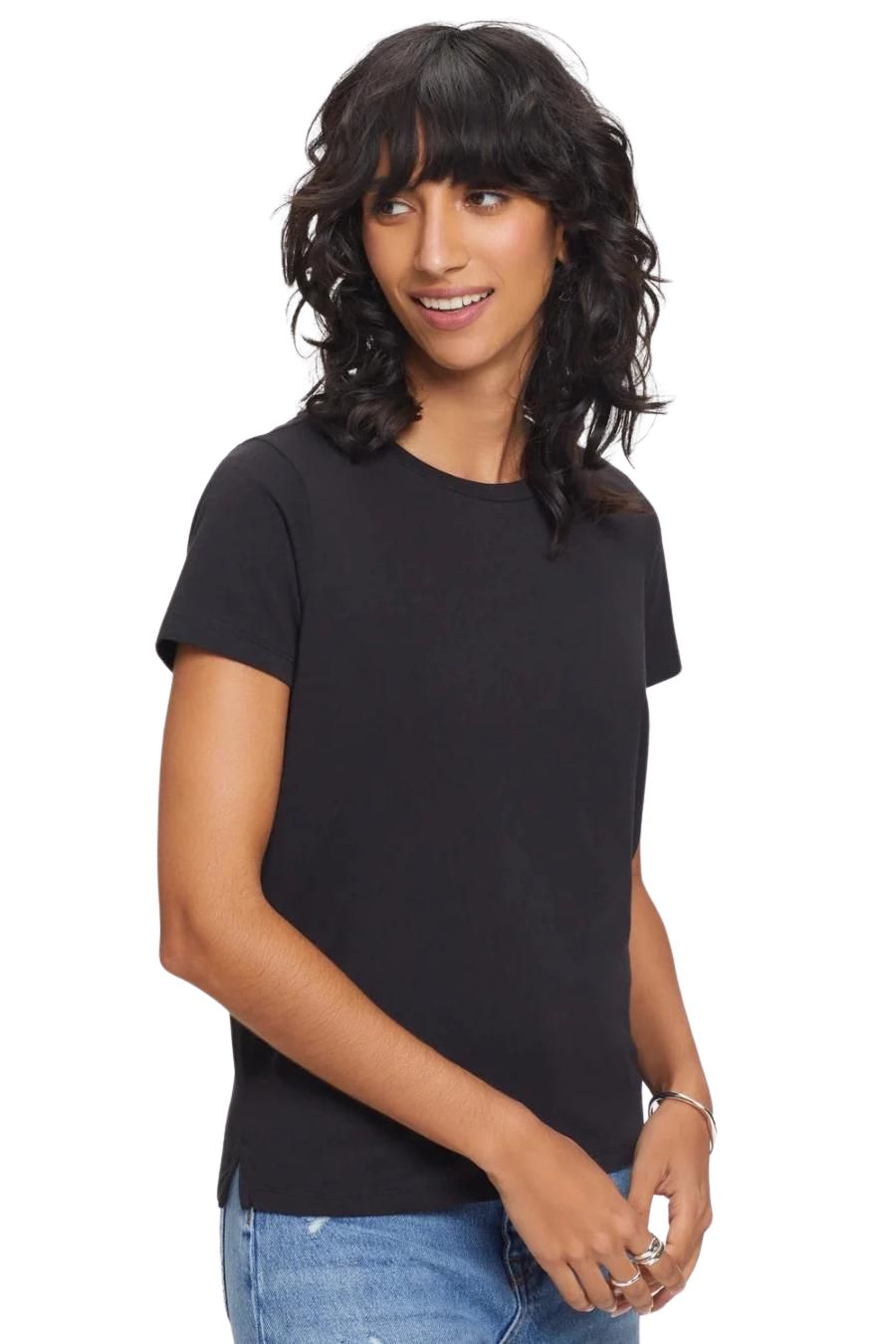 Organic Boy Tee in Black