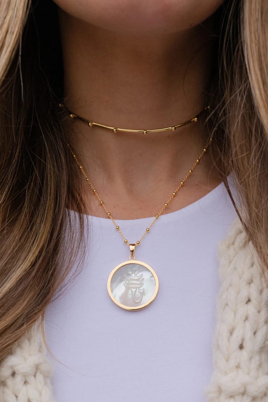 Florence Chain Gold 18"