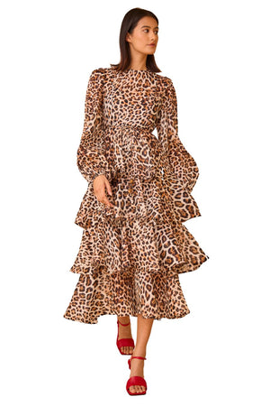 Chelsea Dress in Leopard