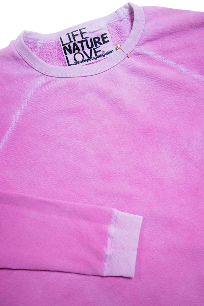 Free City Lucky Pink Rabbit Sweatshirt