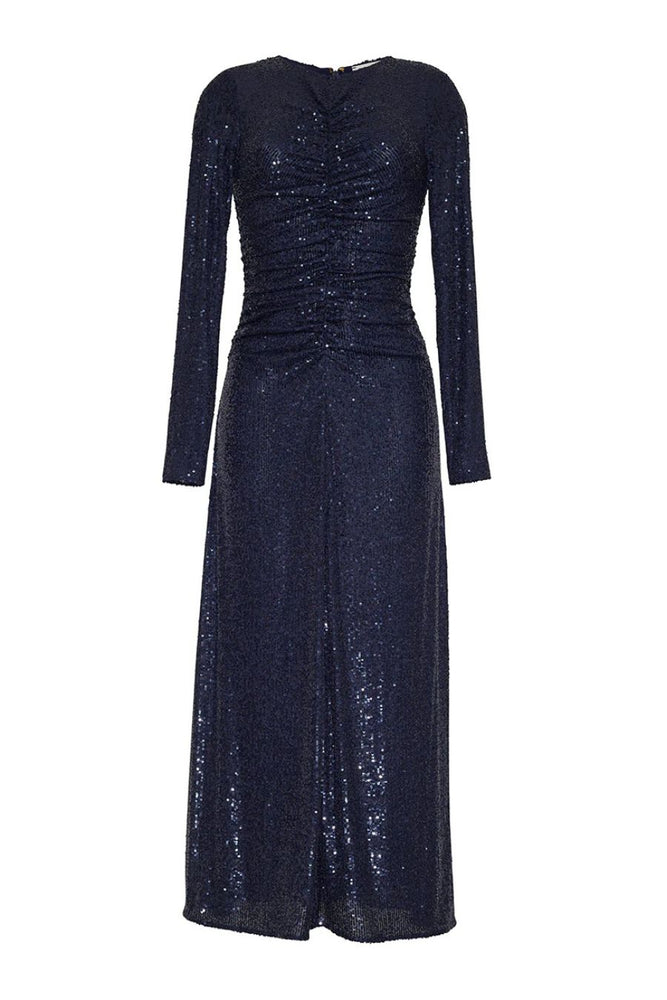 Maisy Dress in Midnight Sequins