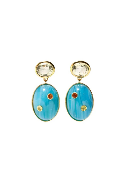 Blue Mountain Earrings