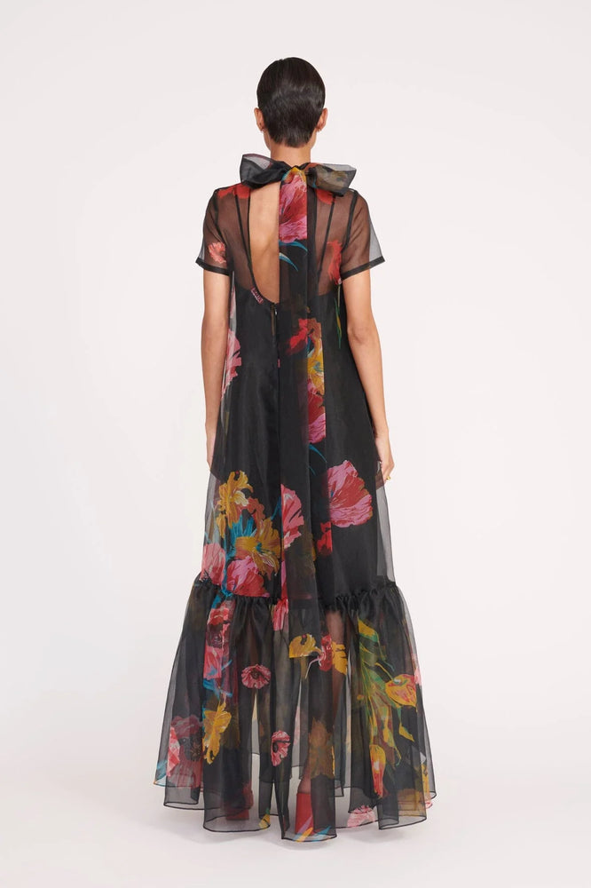 
            
                Load image into Gallery viewer, Calluna Dress in First Bloom Night Print
            
        