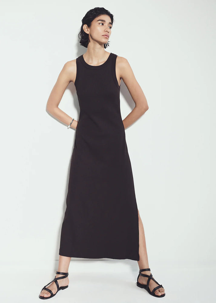 Isabel Tank Dress in Chocolate