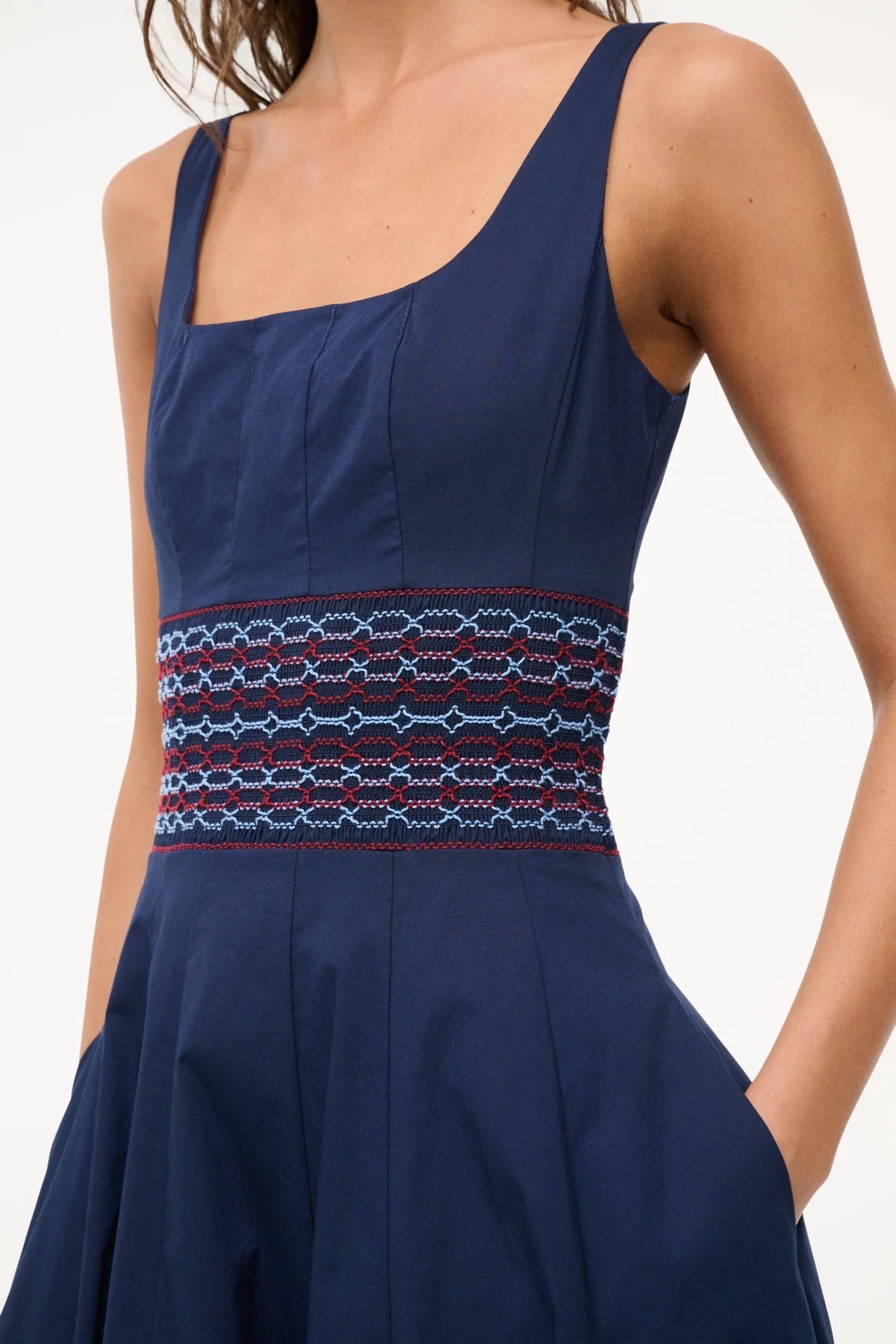Rig Dress in Navy