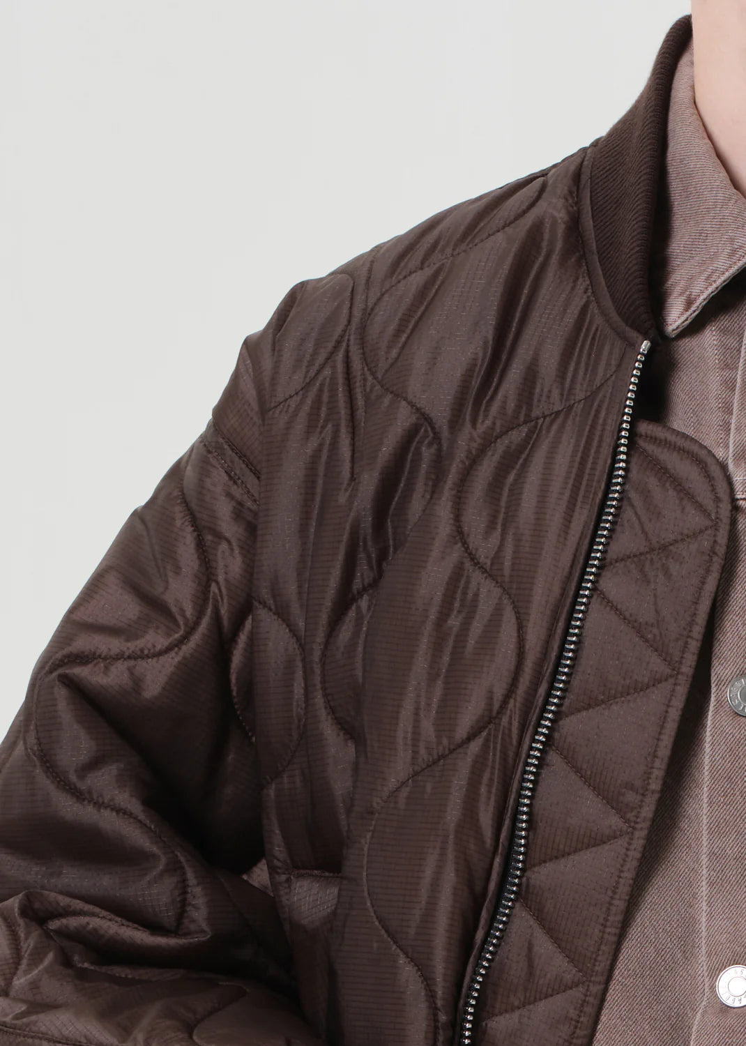 Isla Quilted Jacket in Bourbon