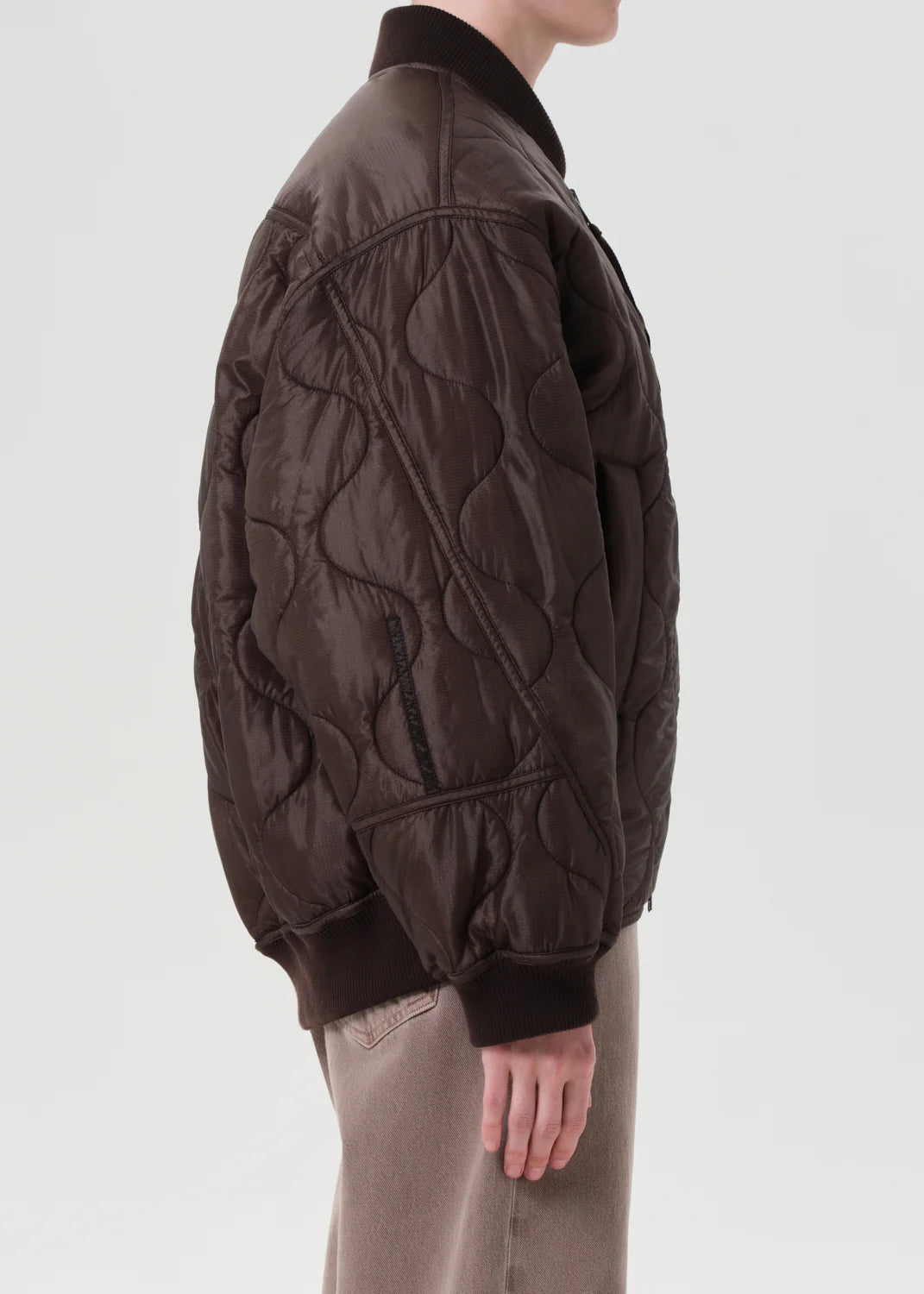 Isla Quilted Jacket in Bourbon