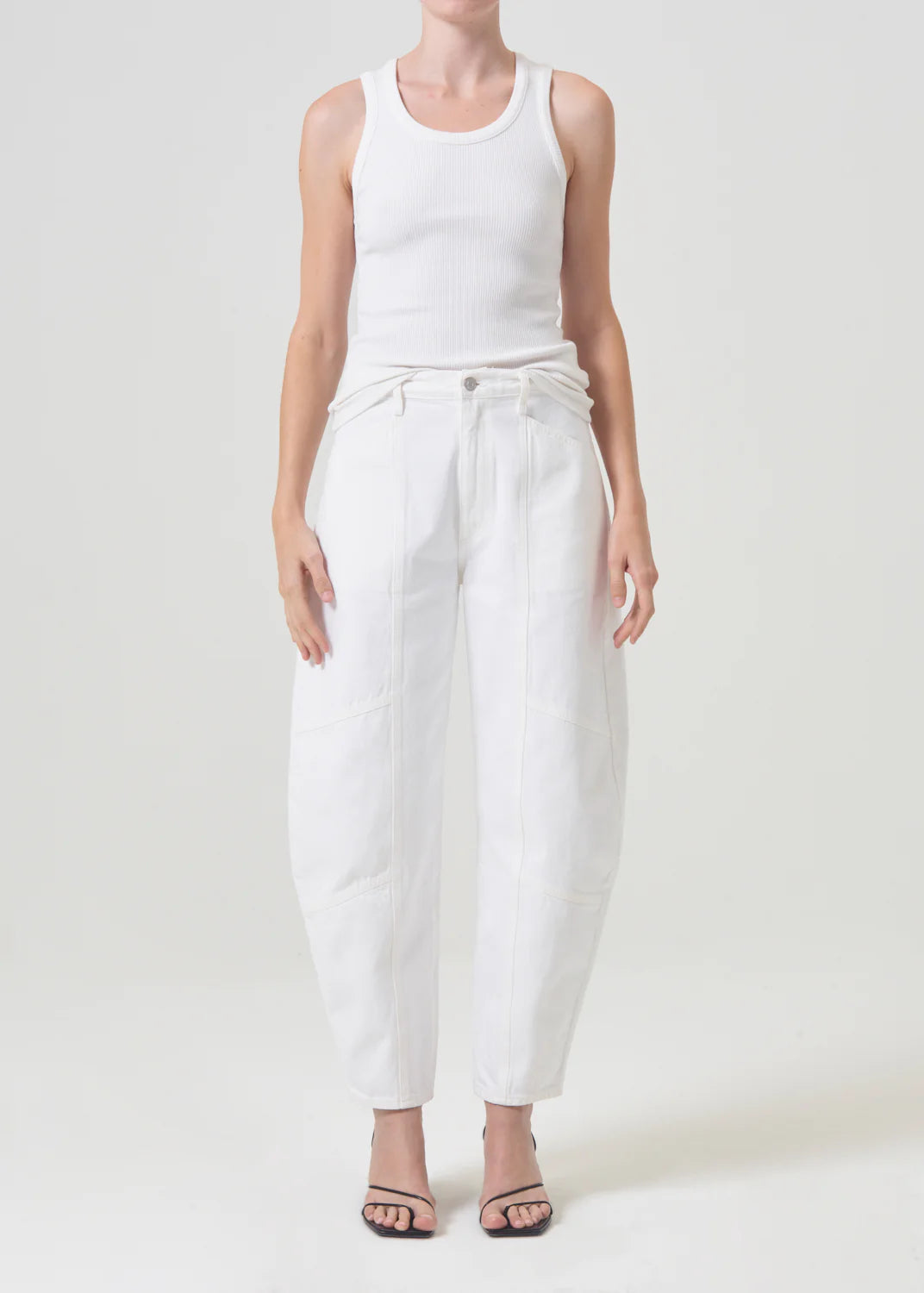 Poppy Tank in White