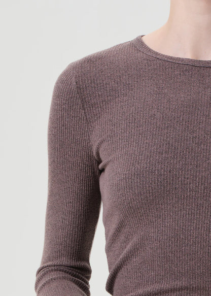 Delphi Slim Tee in Ceramic