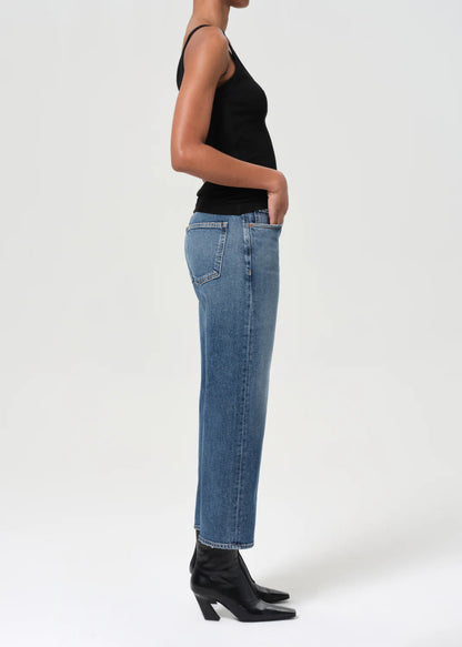 Harper Crop Jean in Enroll