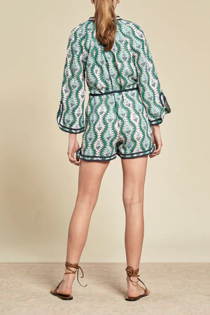 Almeda Playsuit in Muse