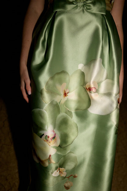 Sophia Dress in Meadow Phalae