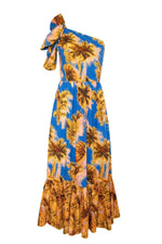 Alana Dress in Tropical Palm