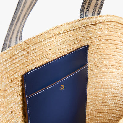 The Arden Tote in Azure