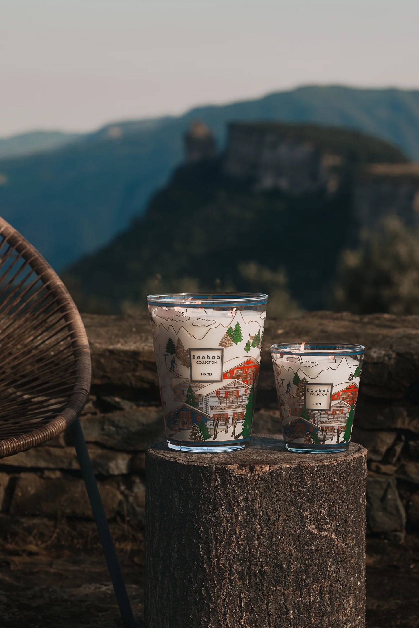 Scented Candle I Love Ski (Max 16)