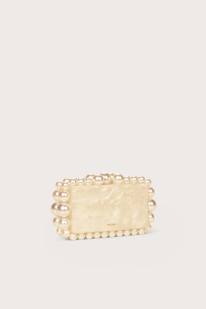 Eos Clutch in Ivory