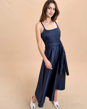 Clementie Dress in Midnight