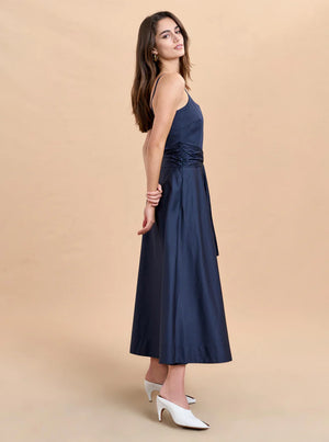 Clementie Dress in Midnight