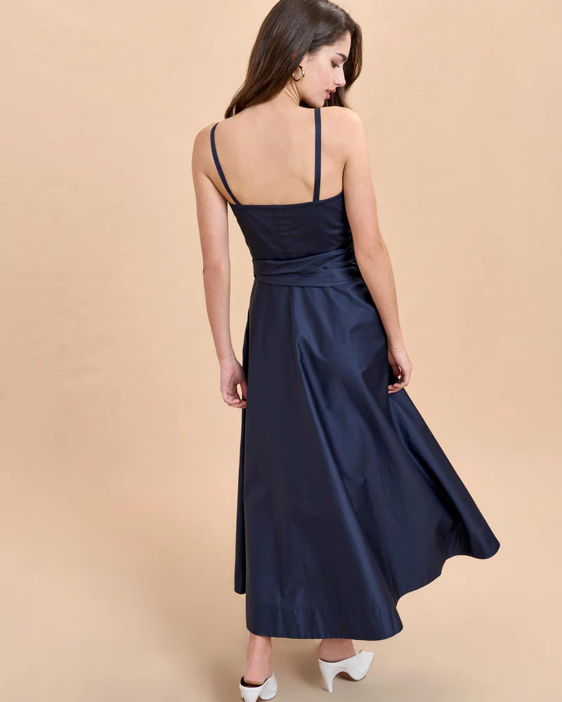 Clementie Dress in Midnight