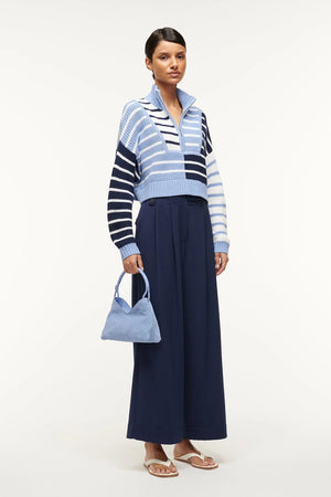 Valerie Shoulder Bag in Blue Hydrangea