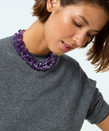 The Cubic Cluster Necklace in Grape