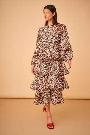 Chelsea Dress in Leopard