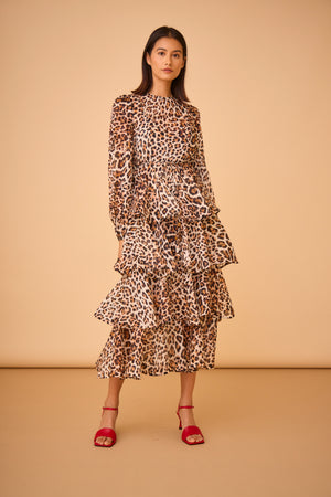 Chelsea Dress in Leopard