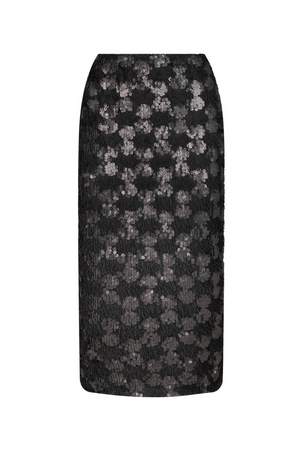 Solleone Sussex Longuette Skirt in Black