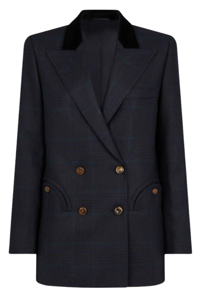 Everyday Blazer Kim of Lahore in Navy