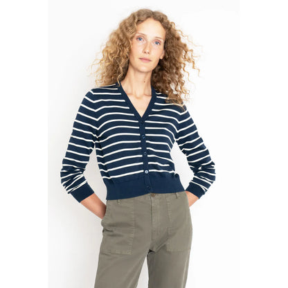 The Clove in Navy/Cream