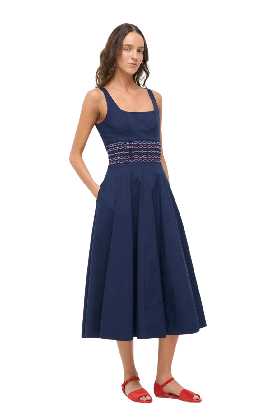 Rig Dress in Navy