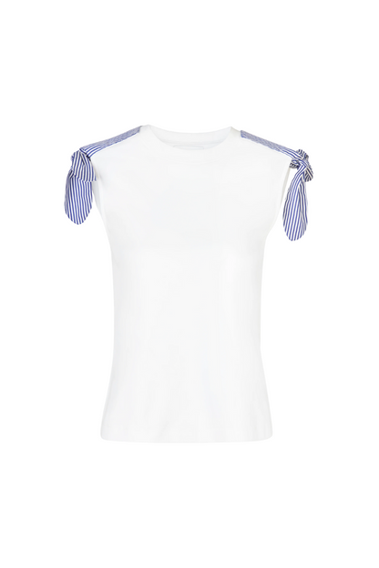 Mary Top in Optic White