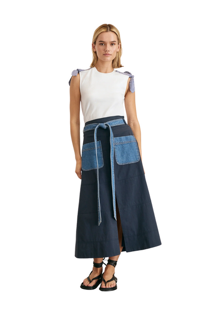 Mary Top in Optic White