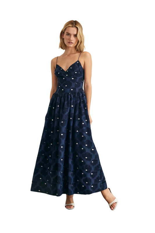 Serena Dress in Midnight
