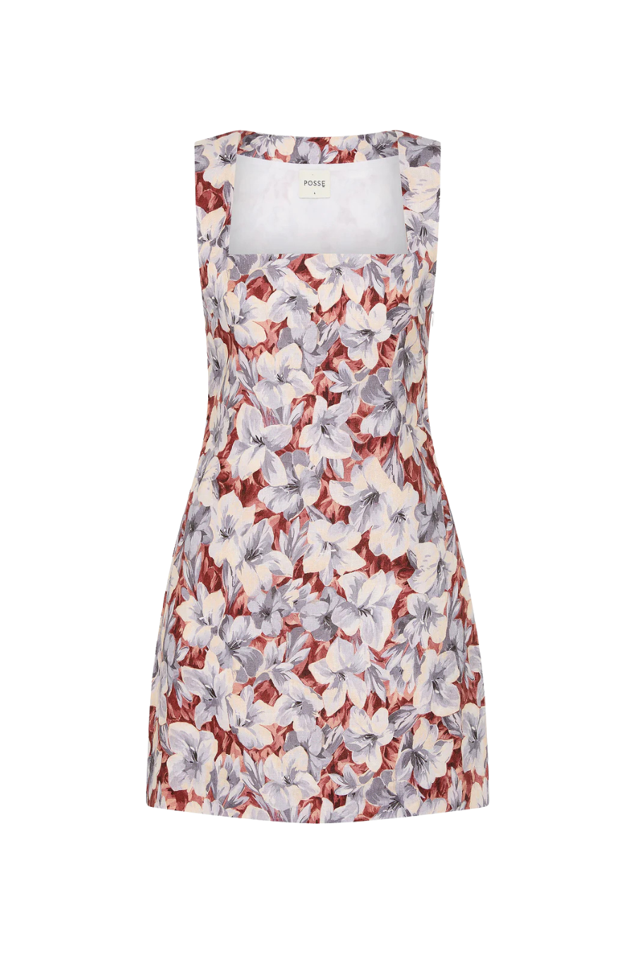 Alice Mini Dress in Lily Garden