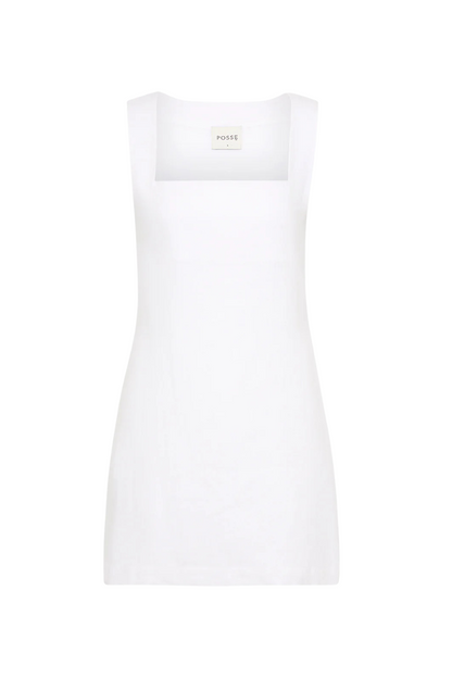 Alice Mini Dress in Ivory