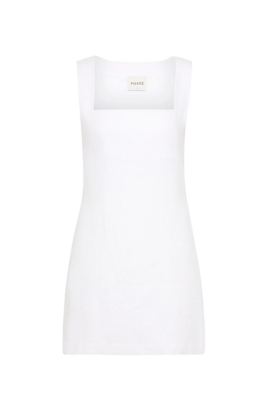 Alice Mini Dress in Ivory