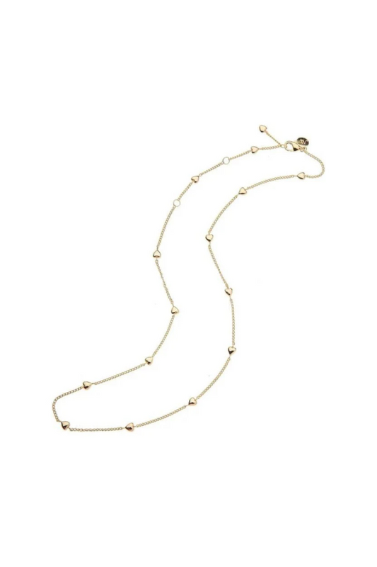 LOVE Adjustable Heart Chain Necklace