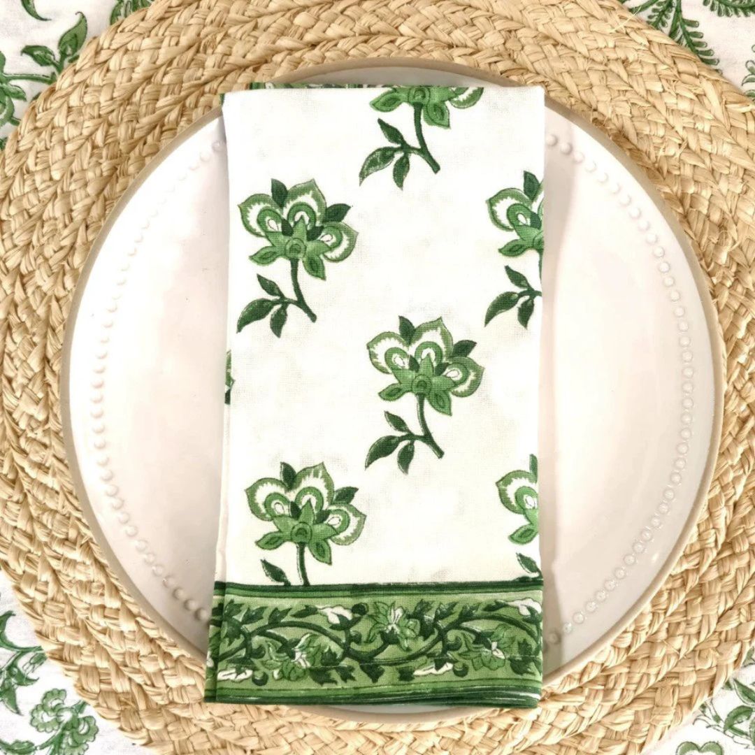 Napkin - Lilibet Green Buti